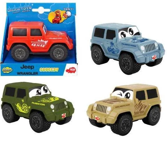 Masinuta Dickie "Jeep Wrangler Squeezy", 11 cm foto