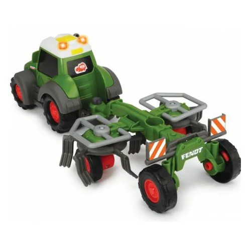 Tractor Dickie "Happy Fendt Tedder" cu sunete si lumini