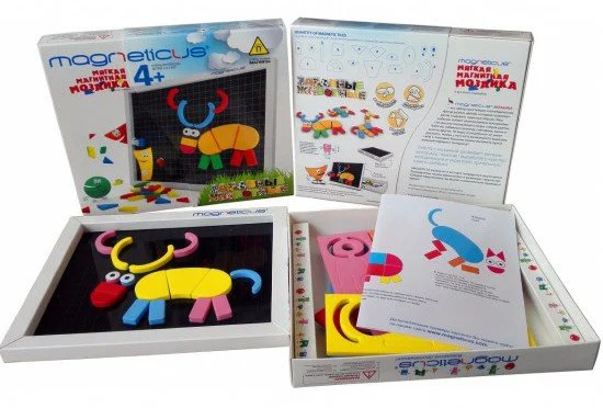 Mozaicul magnetic Magneticus "Animalute amuzante"