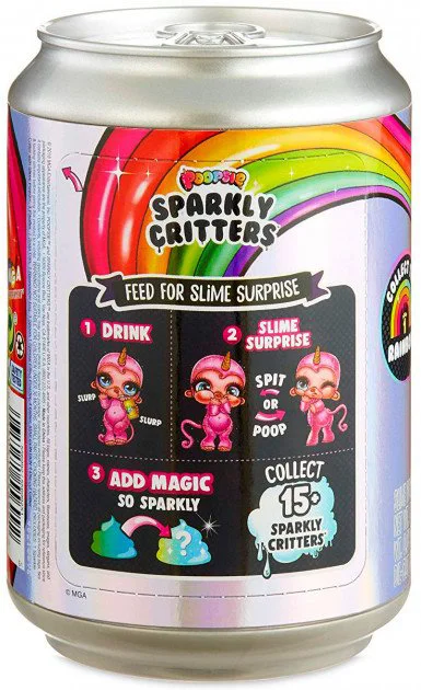 Set de joaca Poopsie Sparkly Critters (animalut, accesorii, slime) foto