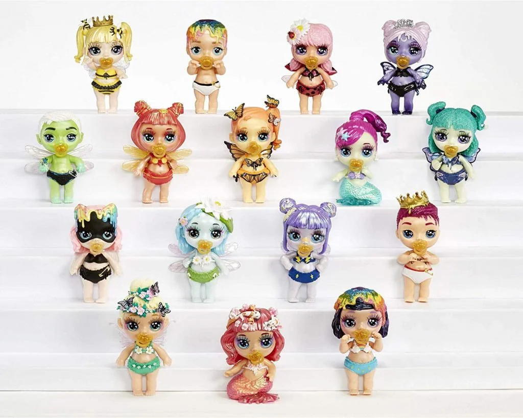 Set de joaca Poopsie Papusa Fantasy Friends Rainbow Surprise (slime, accesorii)