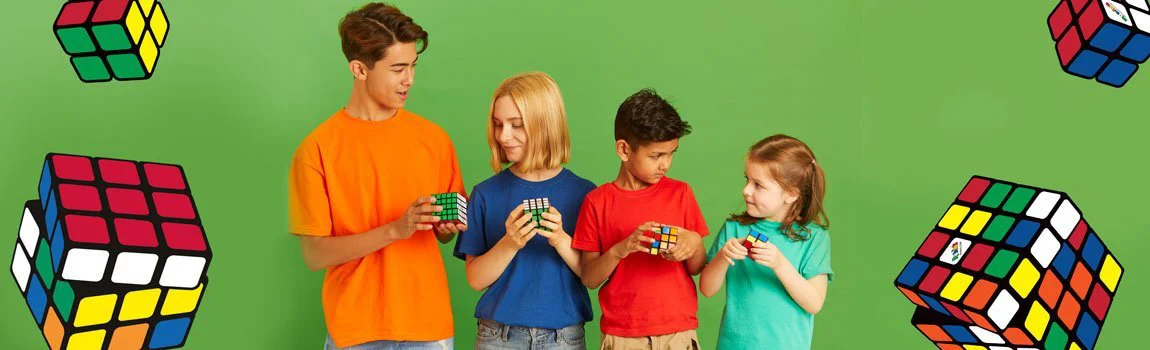 Мини-головоломка Rubiks Кубик с кольцом 3*3 foto