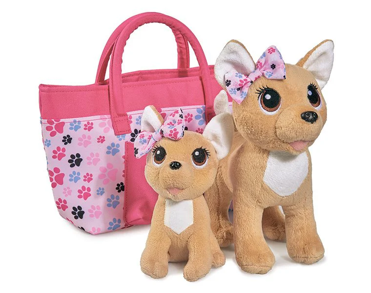 Set de jucarie de plus Simba Familia fericita, 20/14 cm foto