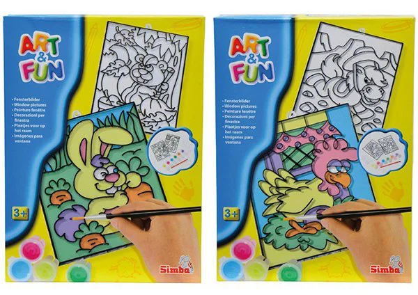 Set de creatie Simba Art&Fun "Desene pe geam" foto