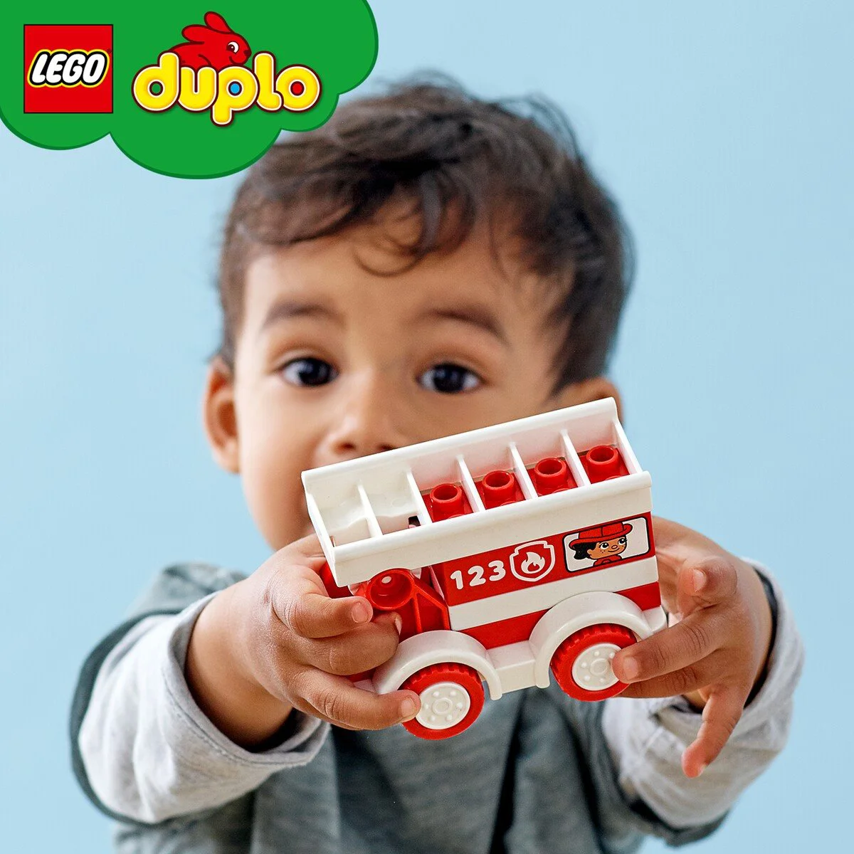 Jucarie LEGO Duplo, Masina de pompieri foto