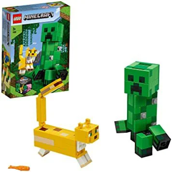 LEGO Minecraft - Big Fig Creeper and Ocelot foto