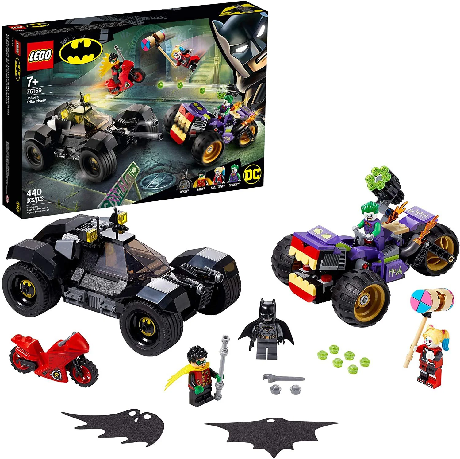 LEGO Batman - Joker's Trike Chase foto