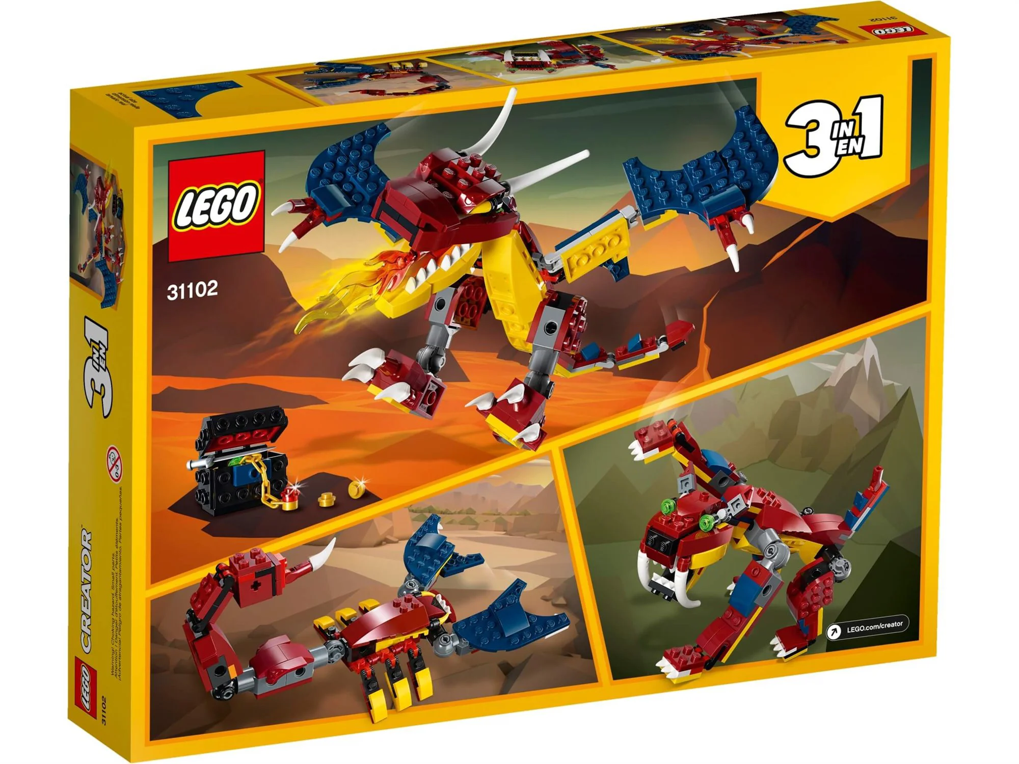 LEGO Creator - Fire Dragon foto