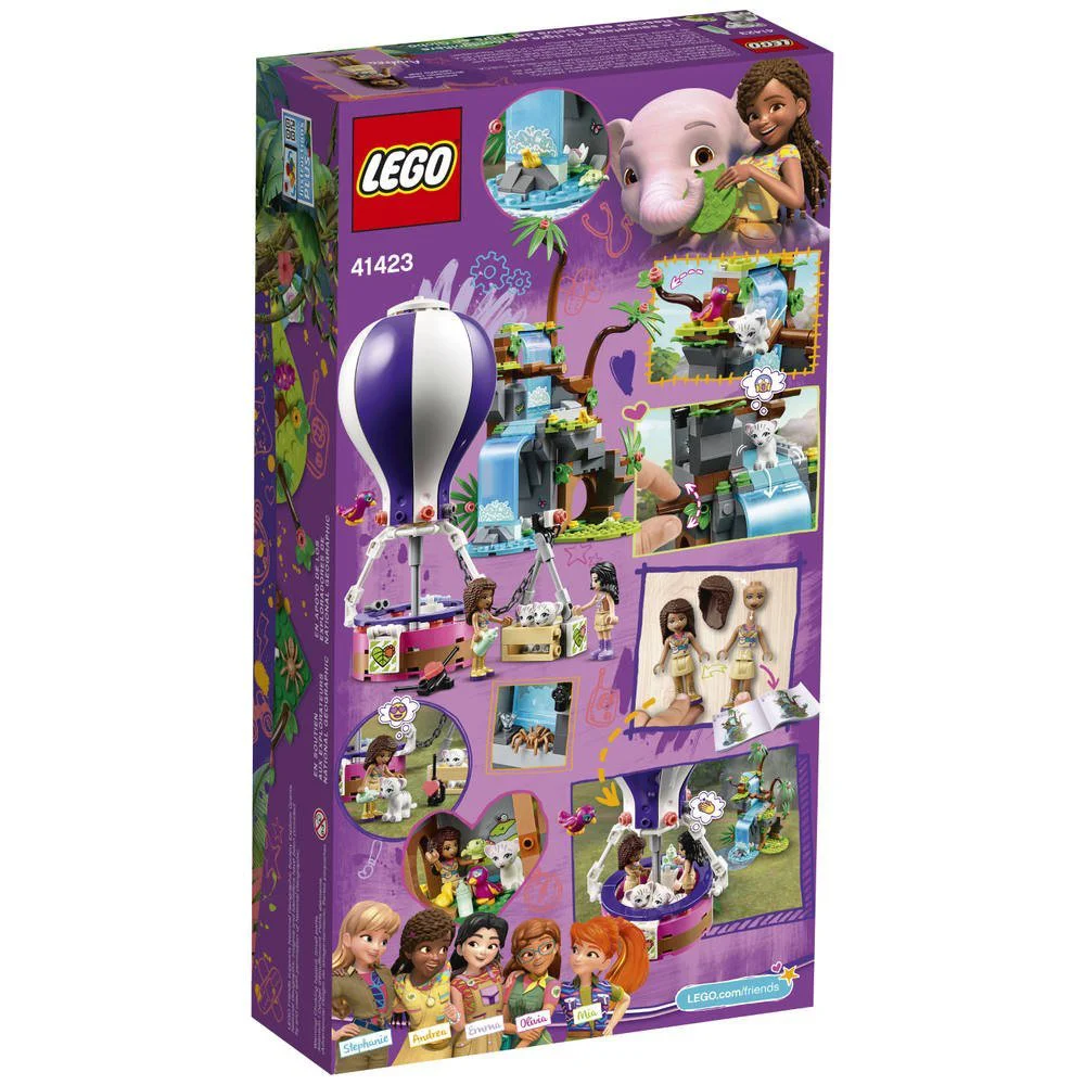 LEGO Friends - Tiger Hot Air Balloon Jungle Rescue foto