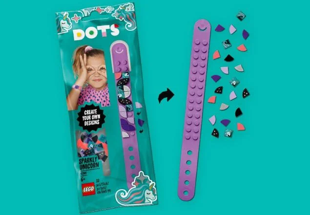 LEGO Dots - Sparkly Unicorn Bracelet foto