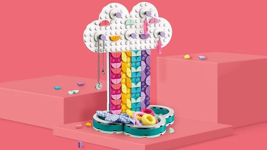 LEGO Dots - Rainbow Jewelry Stand foto