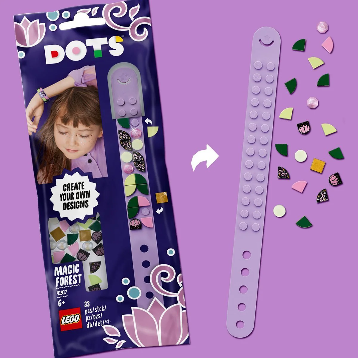 LEGO Dots - Magic Forest Bracelet foto