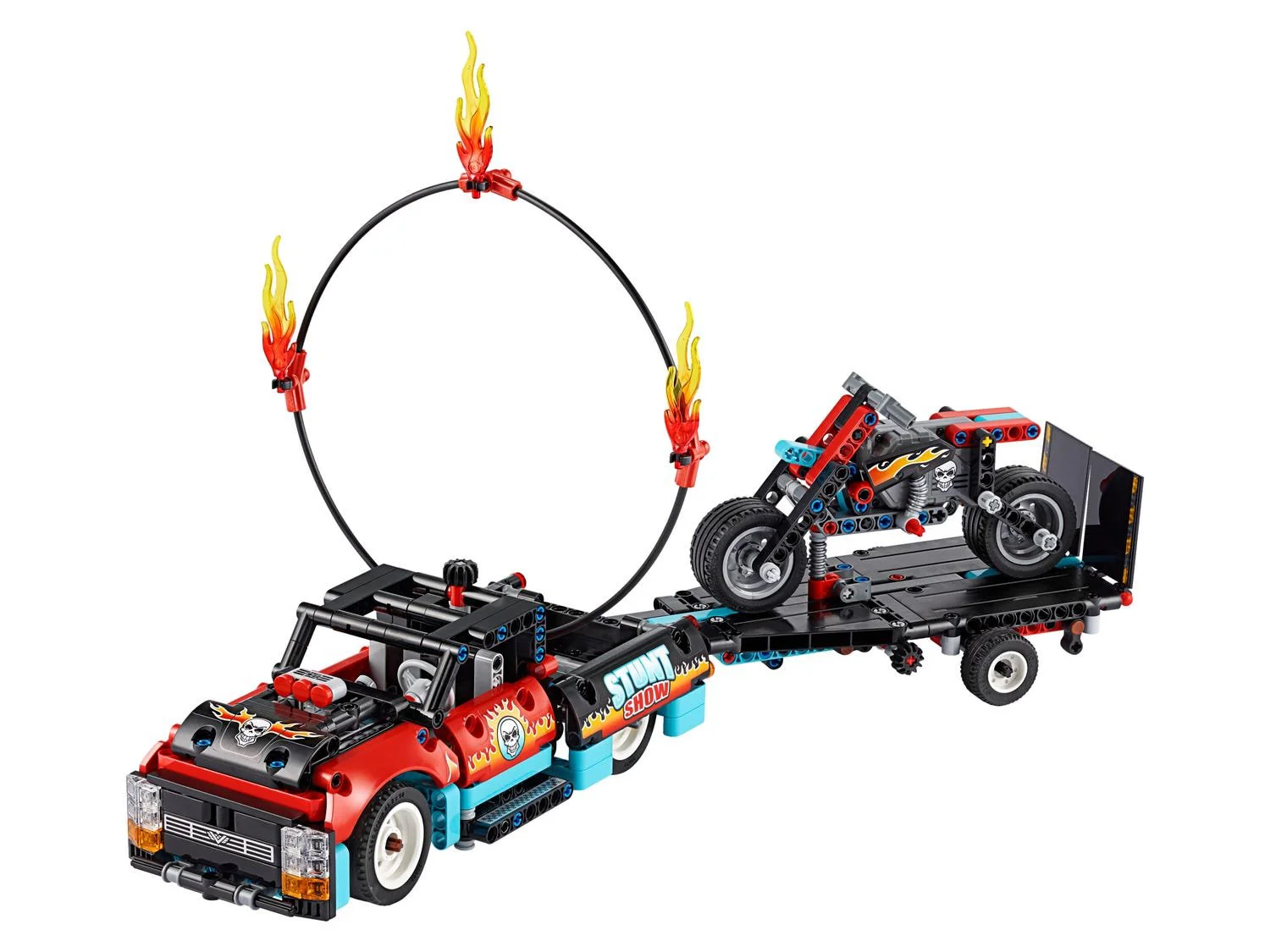 LEGO Technic - Stunt Show Truck & Bike foto