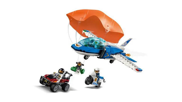 LEGO City - Sky Police Parachute Arrest foto