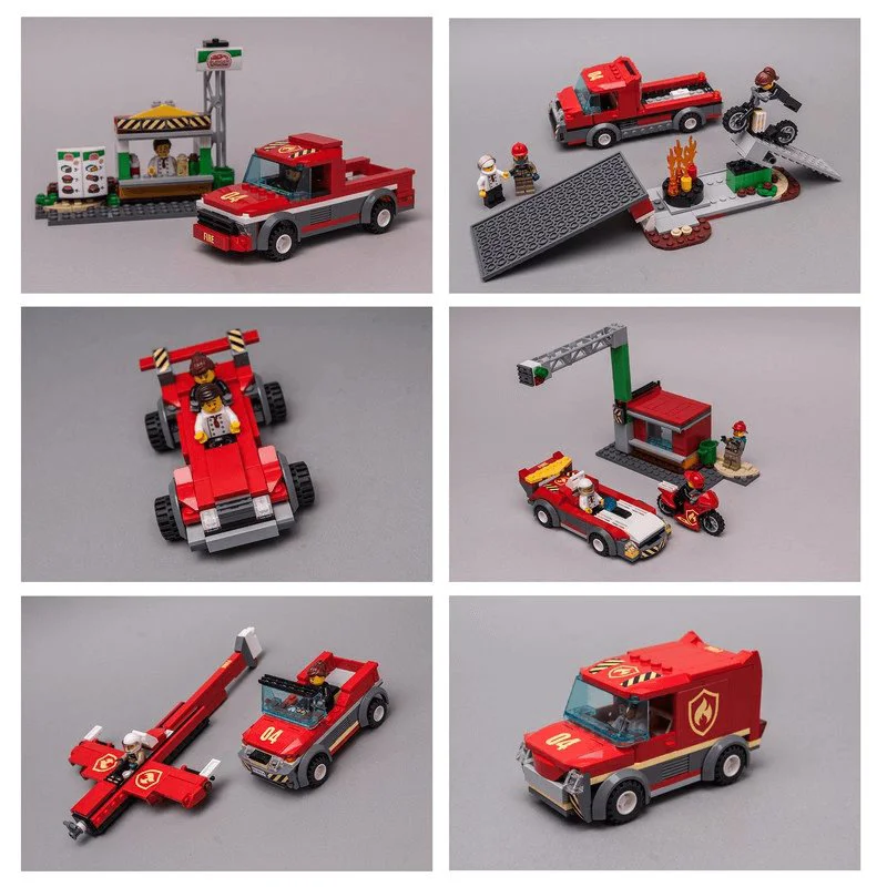 LEGO City - Burger Bar Fire Rescue foto