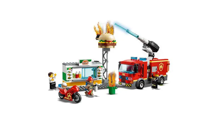 LEGO City - Burger Bar Fire Rescue foto