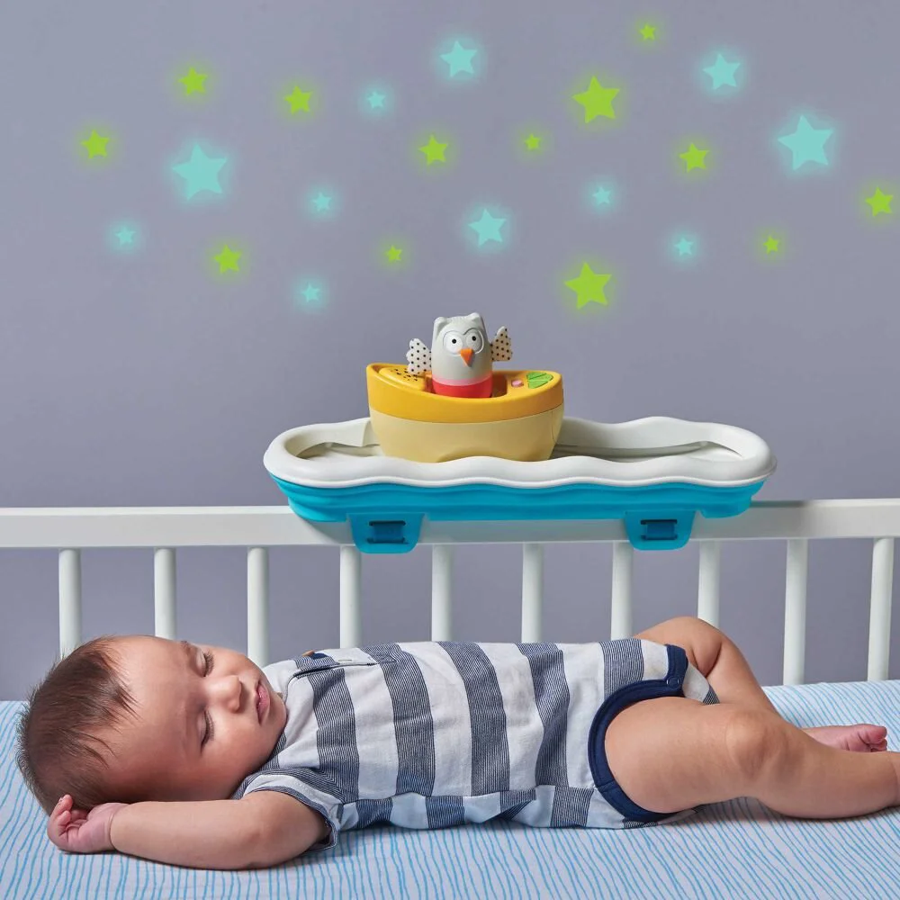 Carusel-jucarie muzical cu proiector Taf Toys Nava Stelara 3 in 1 foto