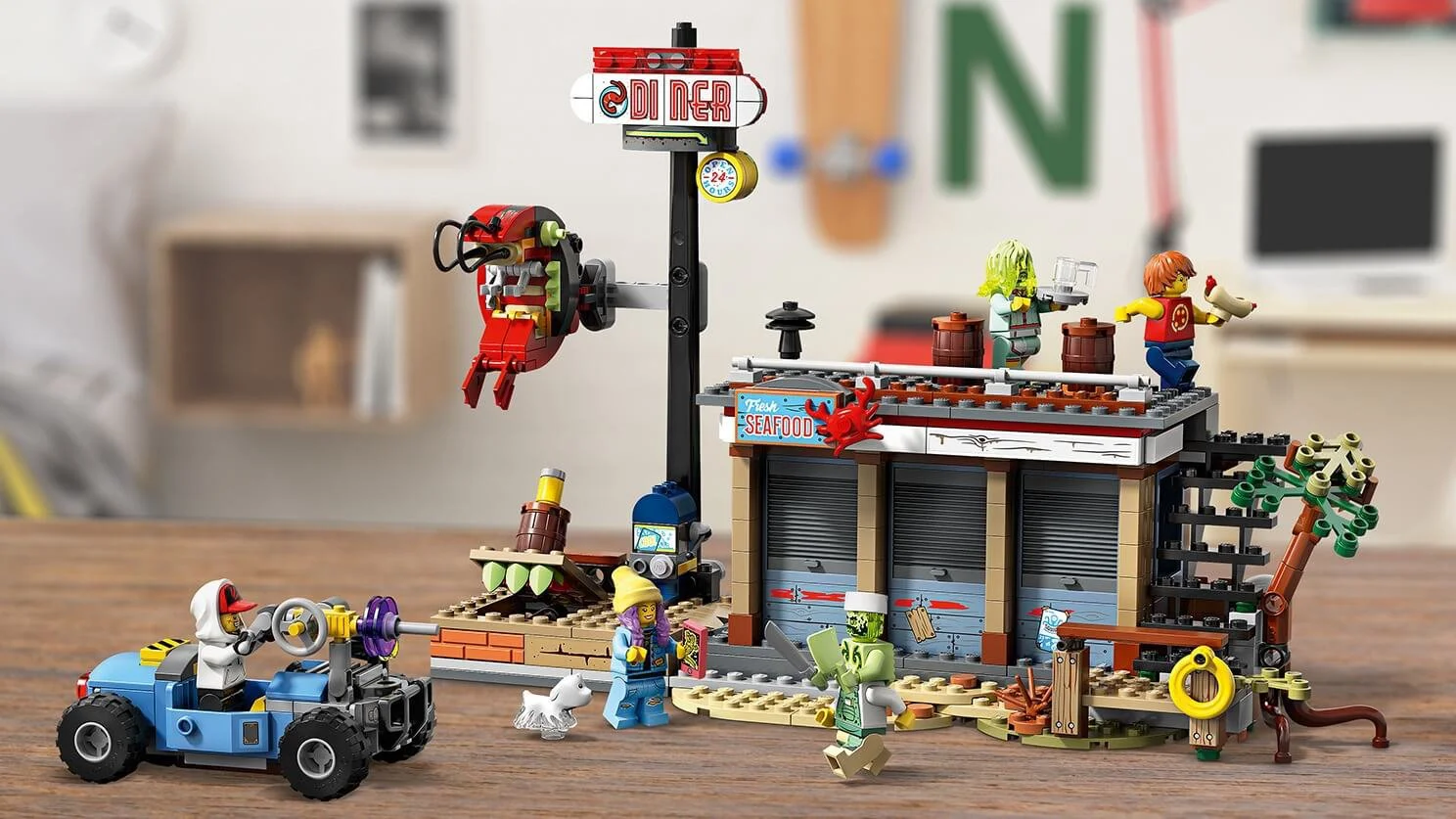 LEGO Hidden Side - Shrimp Shack Attack foto
