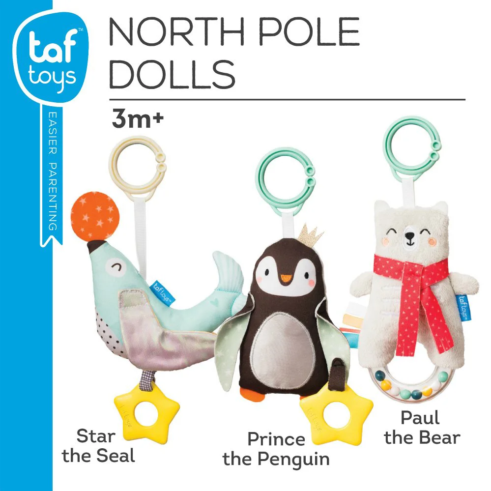 Jucarie interactiva cu pandantiv Taf Toys Pisica de mare - colectia Lumini Polare