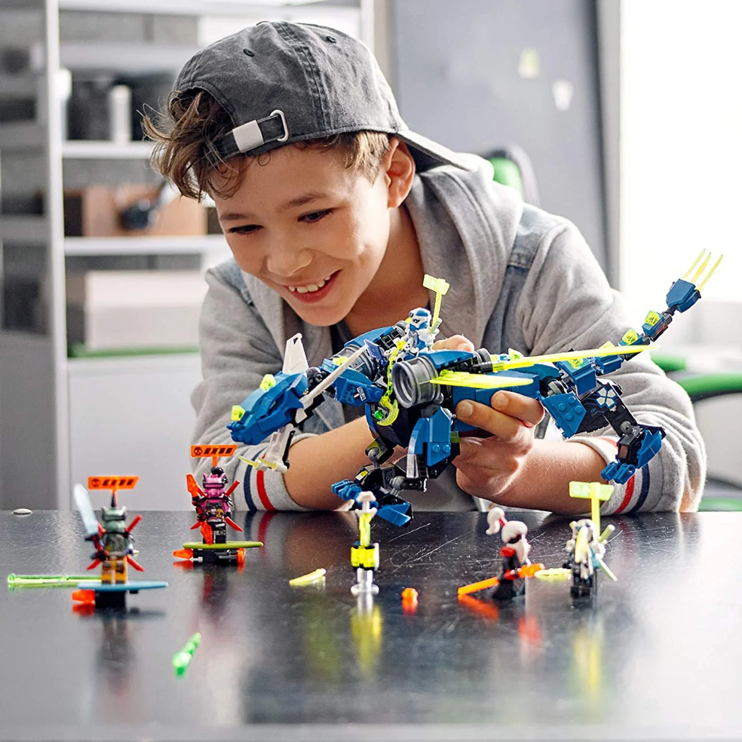LEGO Ninjago - Jay's Cyber Dragon foto