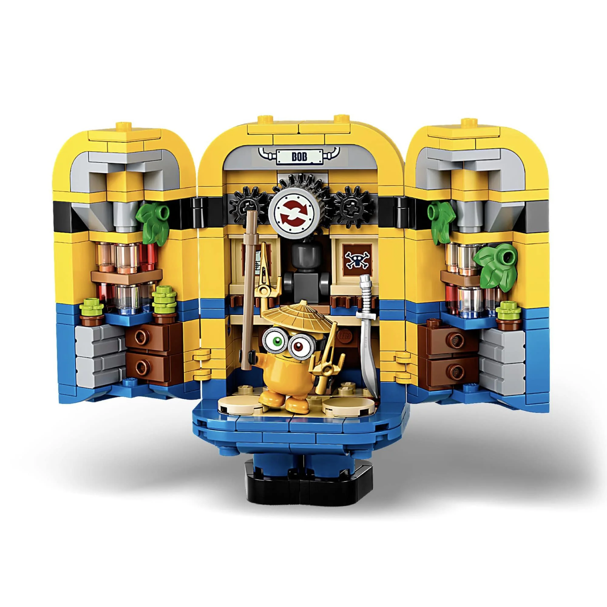 LEGO Minions - Brick-built Minions and their Lair