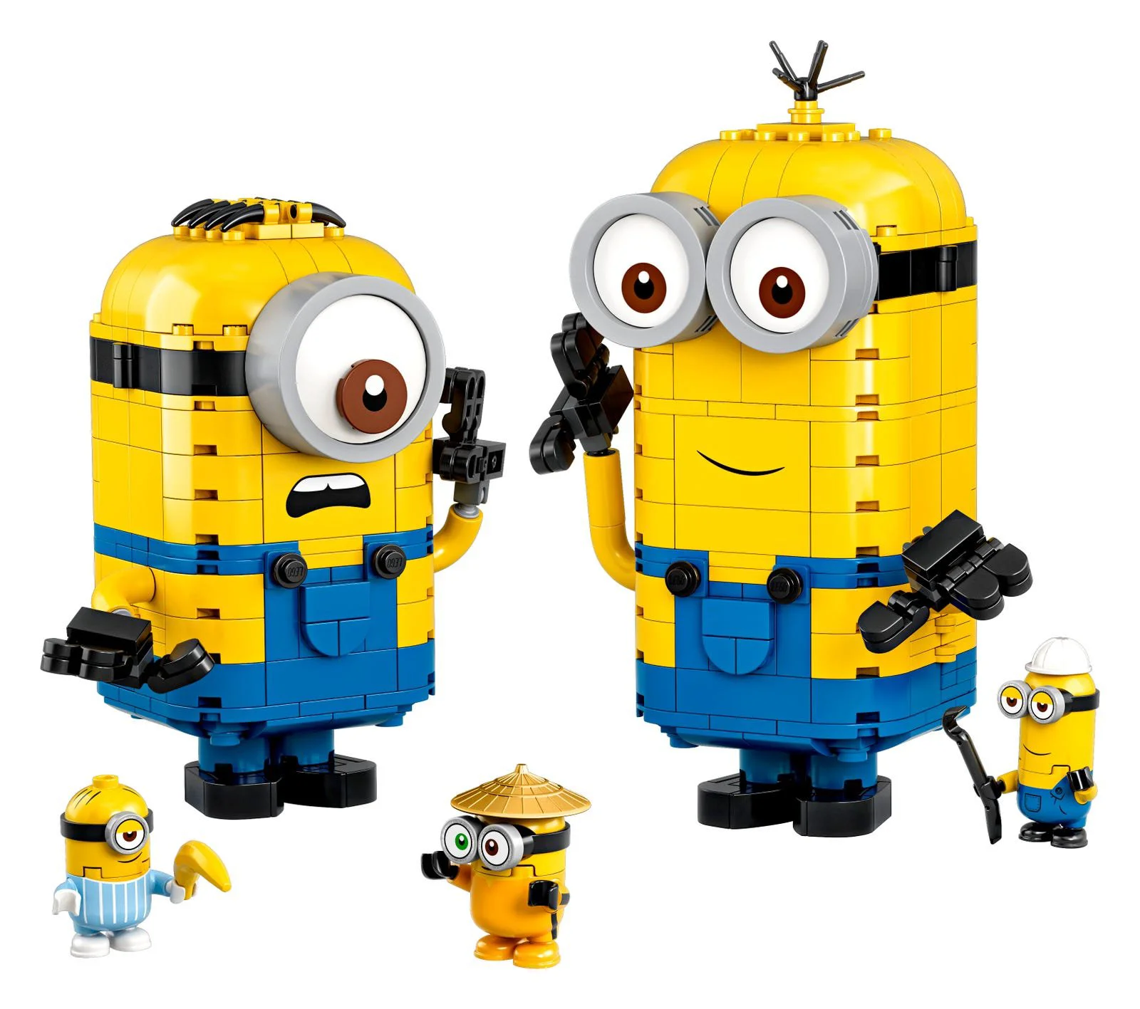 LEGO Minions - Brick-built Minions and their Lair