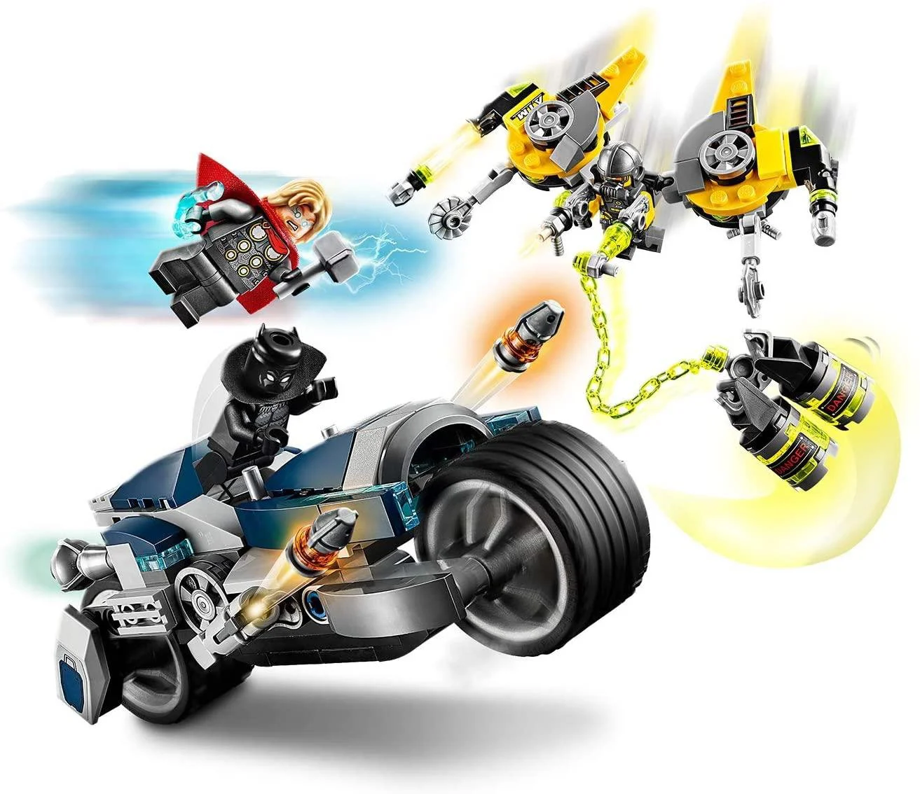 LEGO Avengers - Avengers Speeder Bike Attack foto