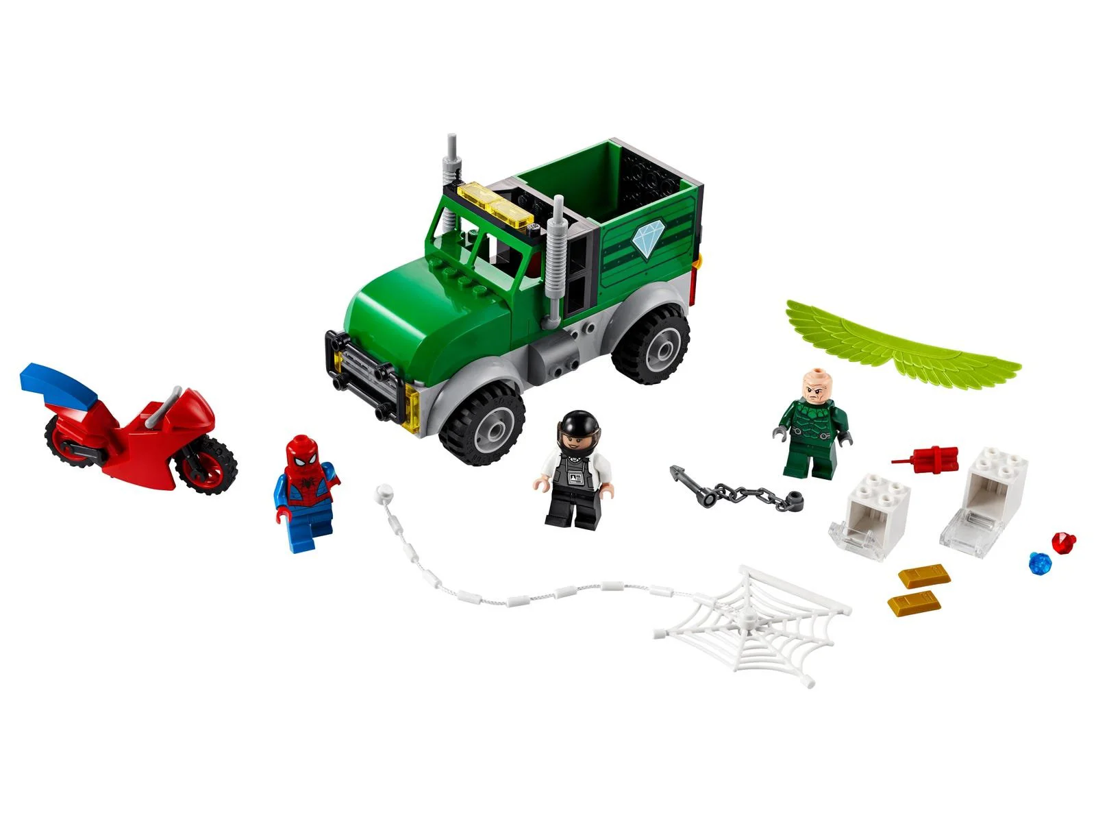 LEGO Spiderman - Vulture's Trucker Robbery foto