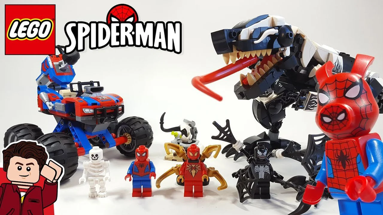 LEGO Spiderman - Venomosaurus Ambush foto