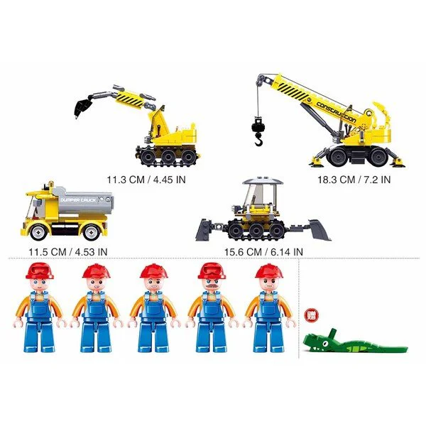 Constructor Sluban Town, Set de constructii foto