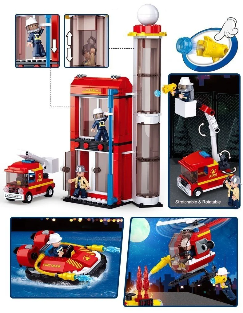 Constructor Sluban Fire - Substatie foto