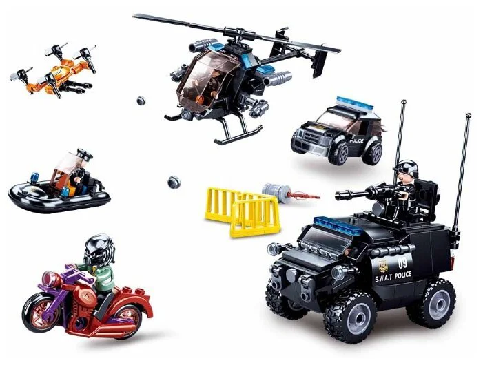 Constructor Sluban - Police Set foto