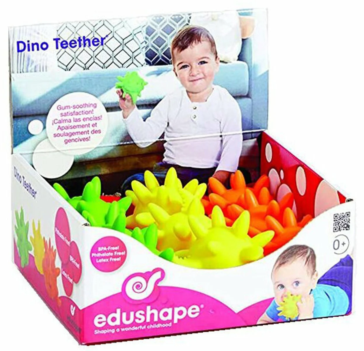 Jucarie pentru dentitie Noriel Edushape "Dino" foto