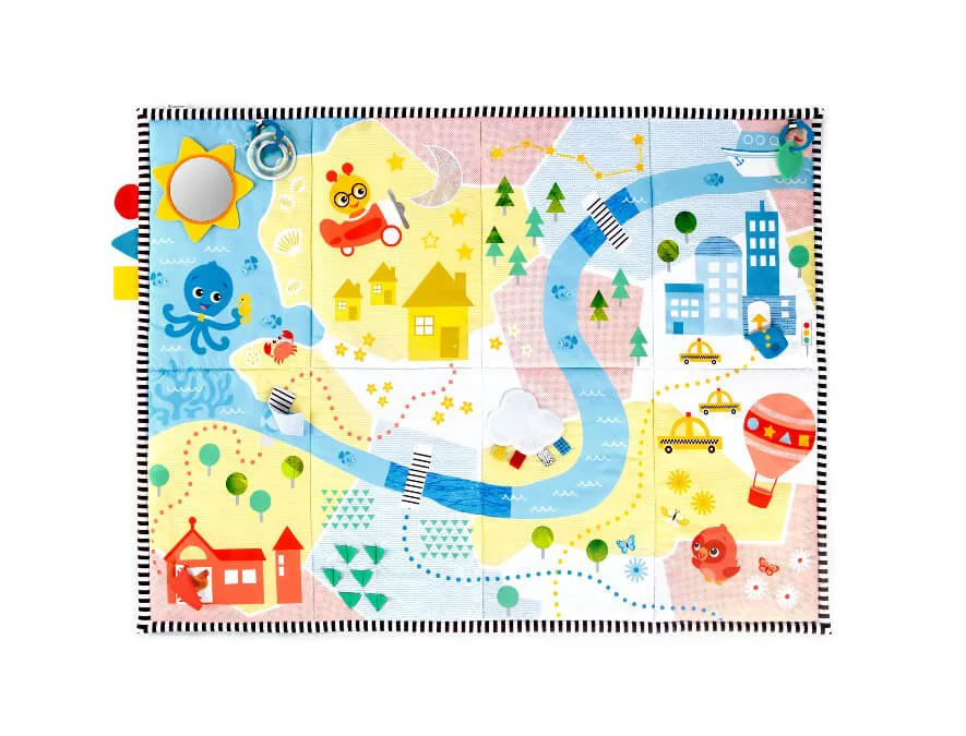 Коврик Baby Einstein Plush Busy Mat