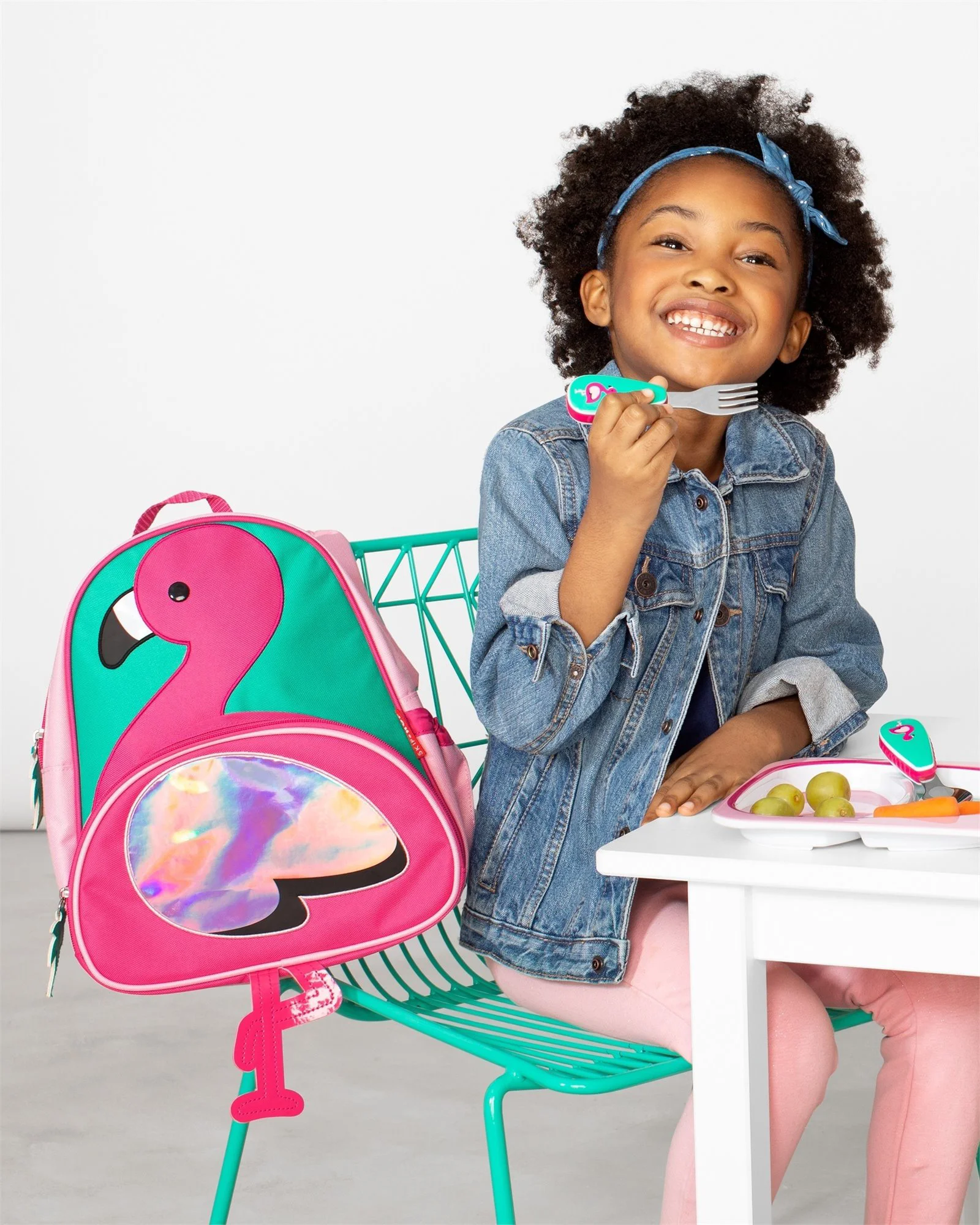 Ghiozdan Skip Hop Zoo Flamingo foto