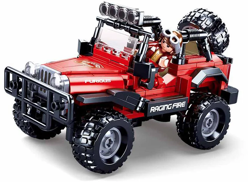 Constructor Sluban Model Bricks - Jeep foto