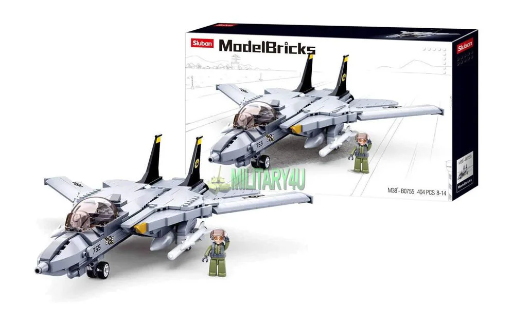 Constructor Sluban Model Bricks - F14 Fighter foto