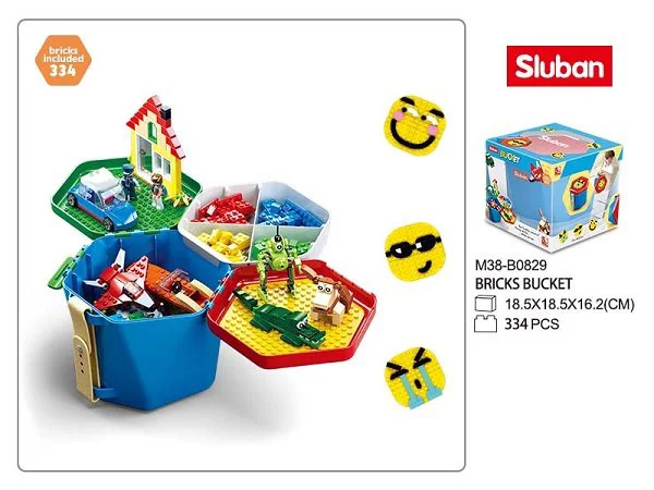 Constructor Sluban - Block Bucket - Boy Range foto