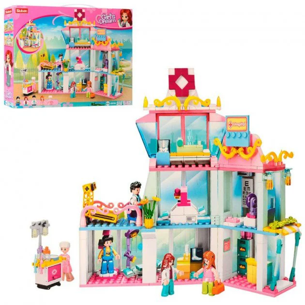 Конструктор Sluban Girl's Dream - Hospital