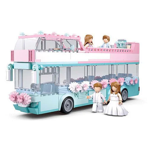 Конструктор Sluban Girl's Dream - Happy Diary Wedding Bus foto
