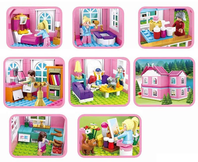 Конструктор Sluban Girls Dream Villa