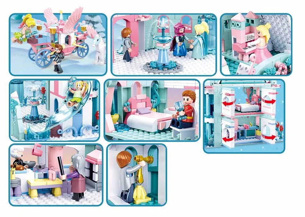 Конструктор Sluban Girl's Dream - Fairy Tale of Winter foto