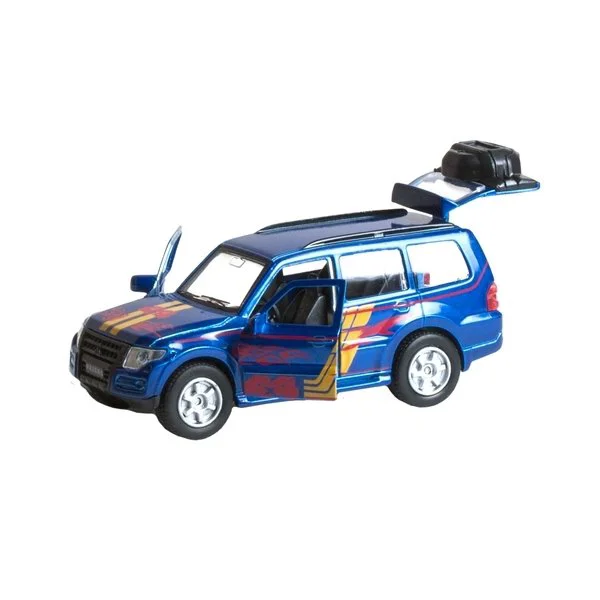 Masina cu inertie Technopark Mitsubishi Pajero Sport 4x4 (albastru) foto