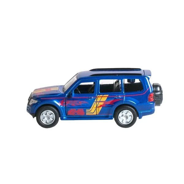 Masina cu inertie Technopark Mitsubishi Pajero Sport 4x4 (albastru) foto