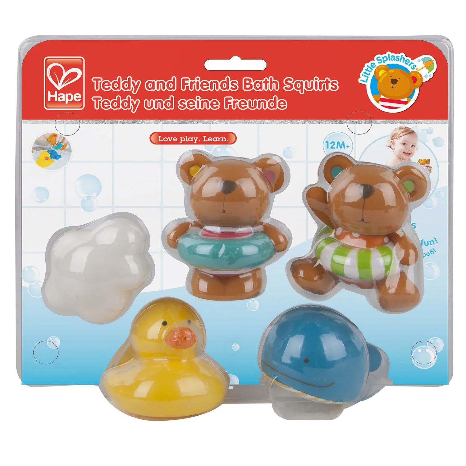 Hape - Teddy si prietenii fac baie