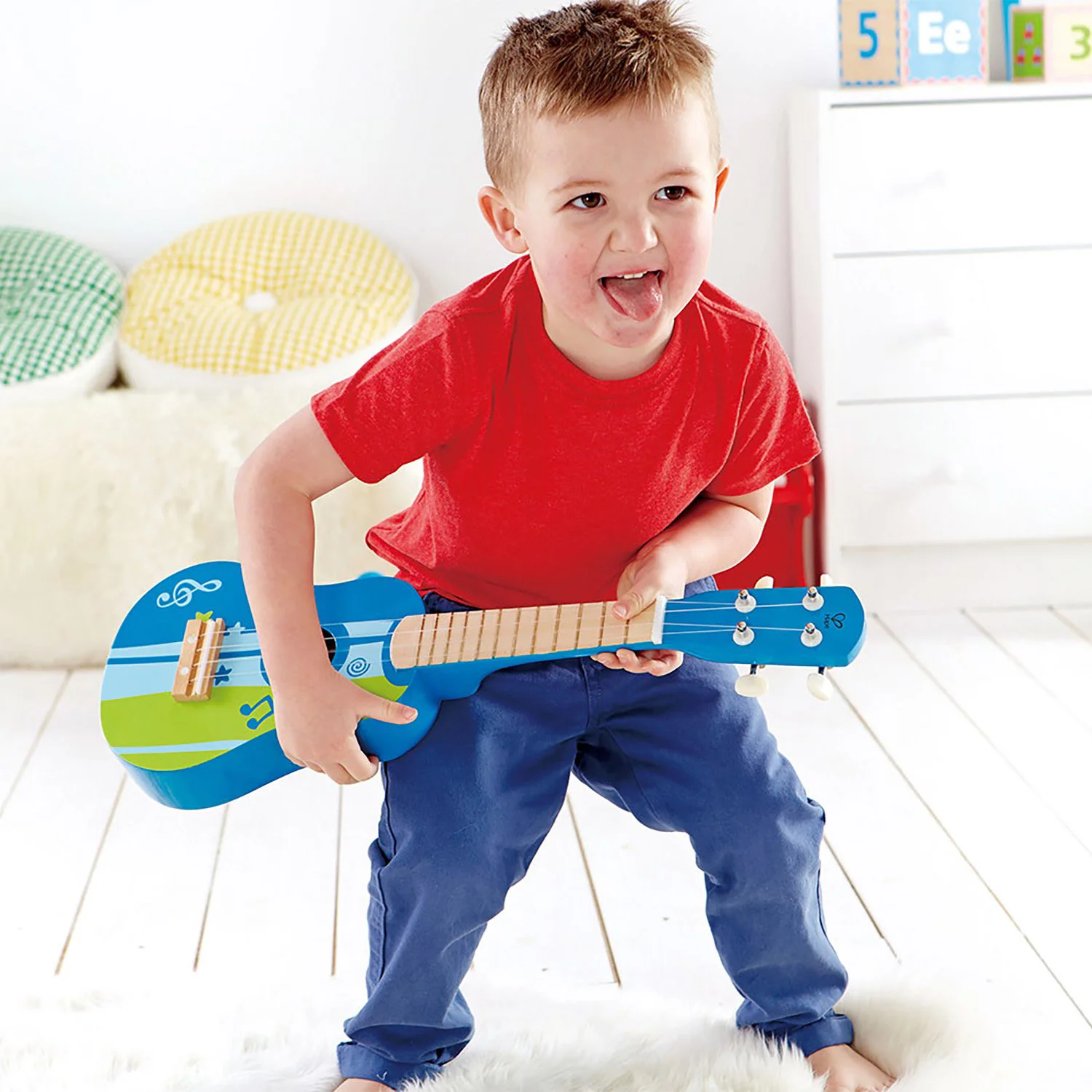 Chitara Albastra Hape "Ukulele" foto