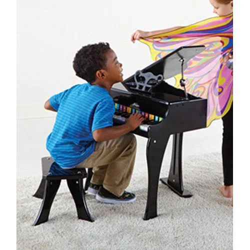 Pian negru "Happy Grand Piano" Hape