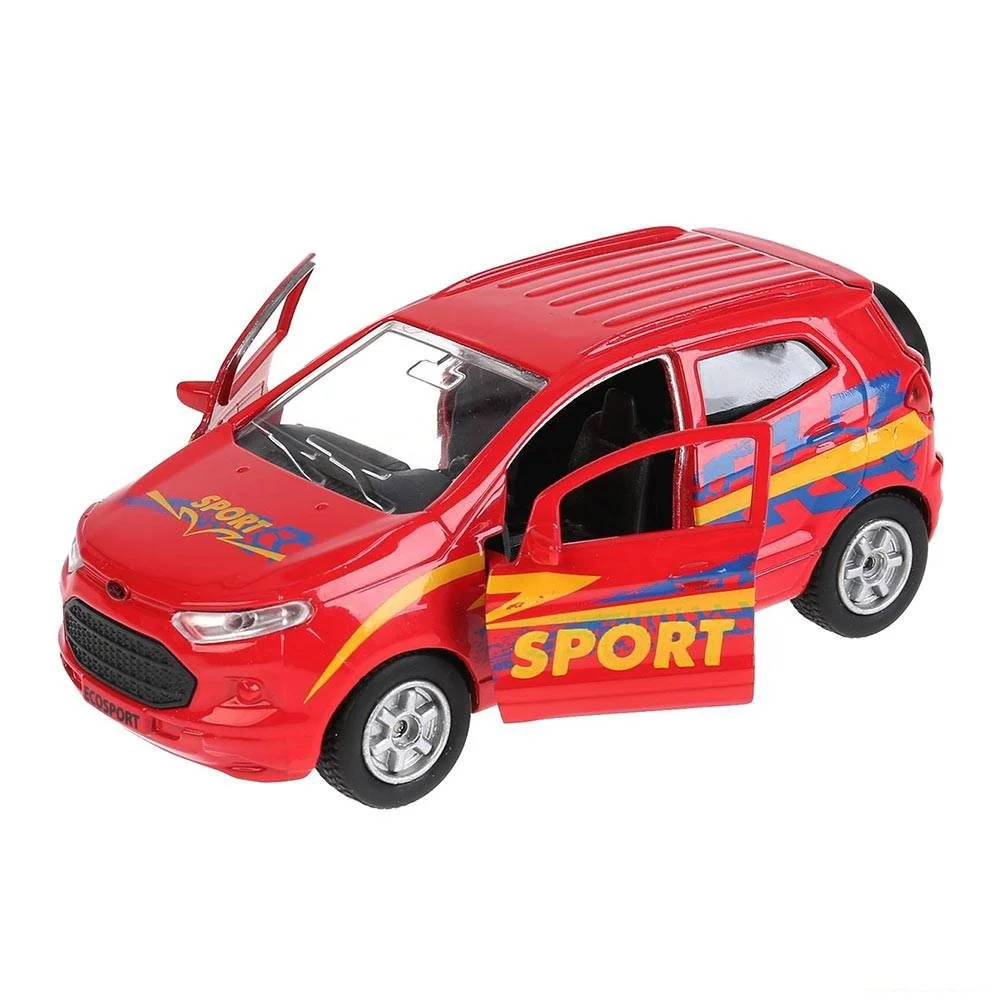 Masina cu inertie Technopark Ford EcoSport (rosie) foto