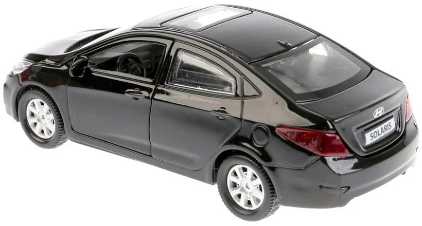 Автомодель по инерции Technopark Hyundai Solaris (черный, 1:32)