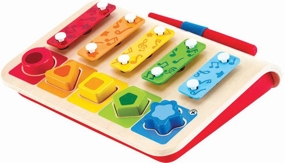 Ксилофон с сортировкой по форме, Hape